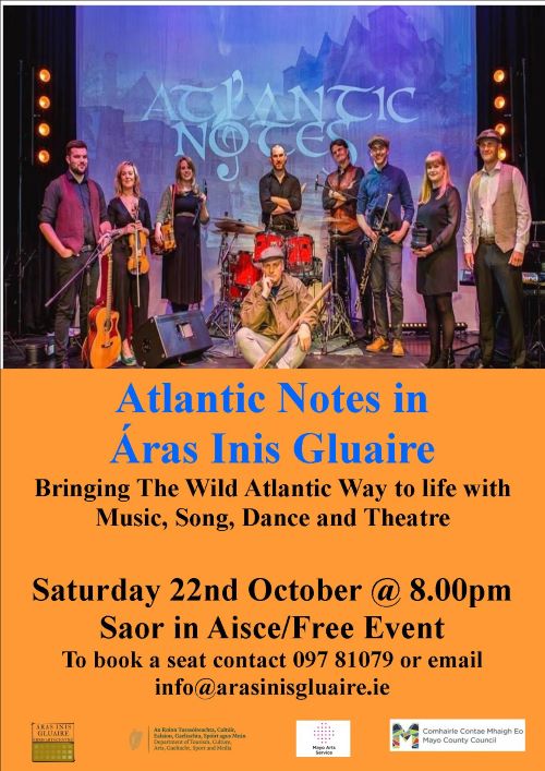 Atlantic Notes:   The Show in Áras Inis Gluaire