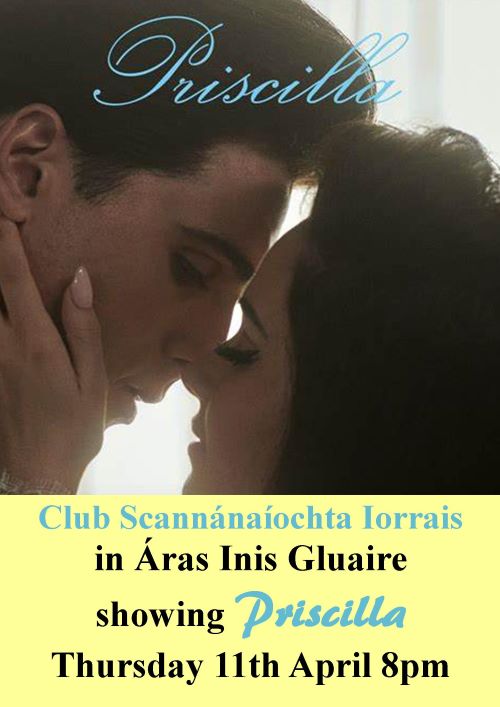 Priscilla Movie showing in Áras Inis Gluaire