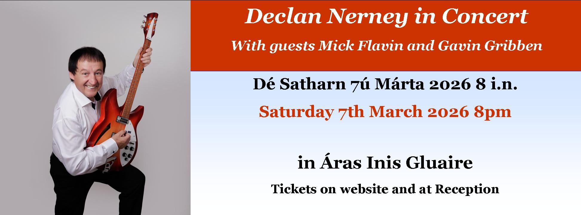 Declan Nerney in Concert