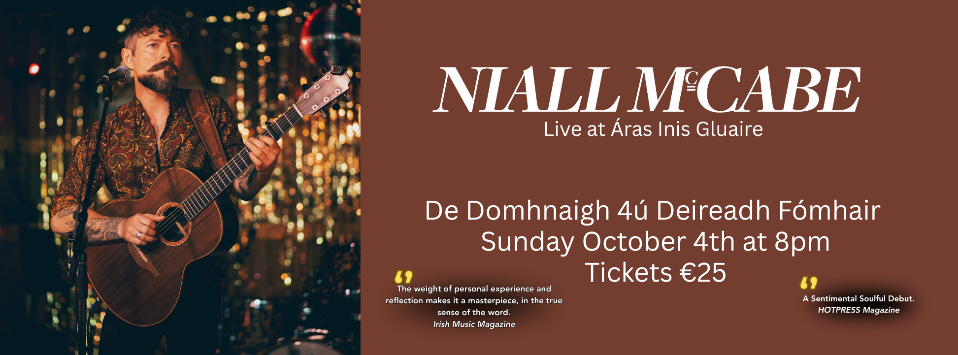 Niall McCade Slider